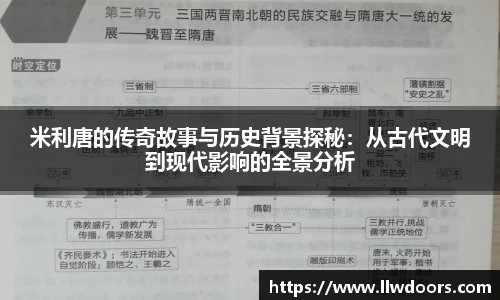 米利唐的传奇故事与历史背景探秘：从古代文明到现代影响的全景分析